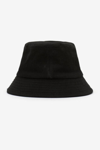 Cappello a secchiello ricamato con logo Haley