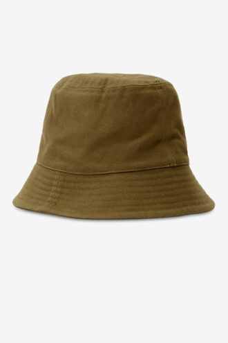Cappello a secchiello ricamato con logo Haley
