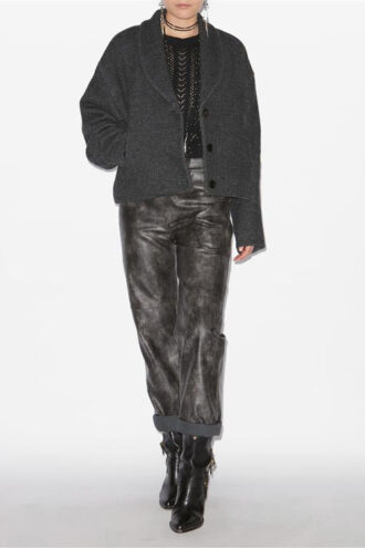 Cappotto corto in lana vergine Lanna