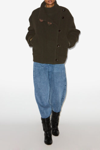 Cappotto corto in misto lana Hanis