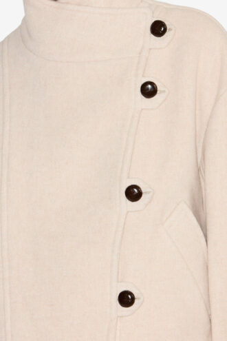 Cappotto corto in misto lana Hanis