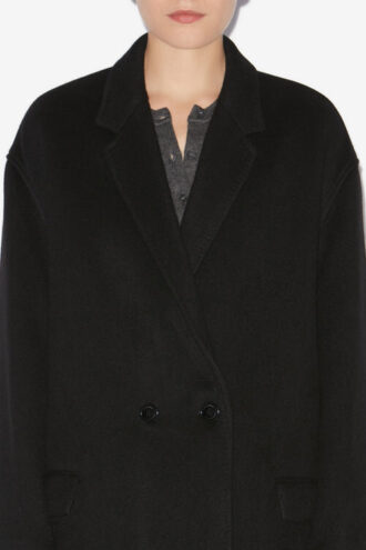 Cappotto Efegozi in cashmere e lana tinta unita