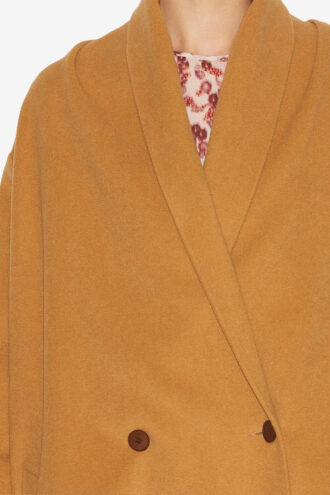 Cappotto lungo Elise in misto lana