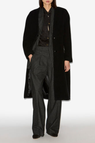 Cappotto lungo in misto lana Florane