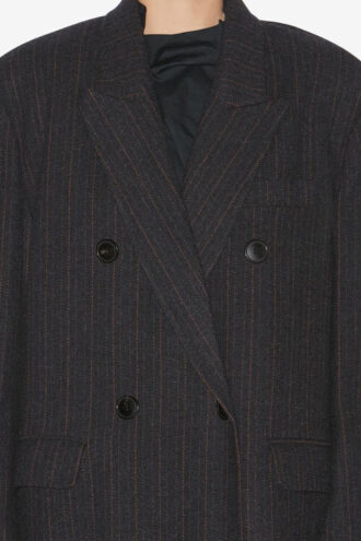 Cappotto lungo in misto lana Lexana