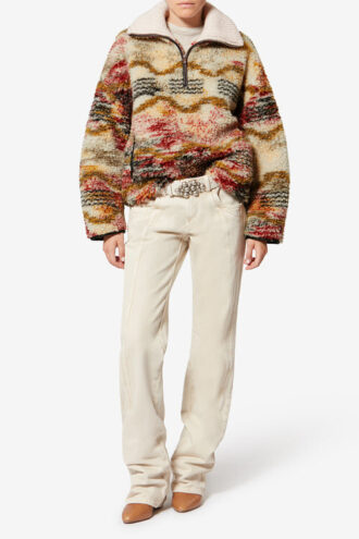 Cappotto Marner in felpa con stampa nuvola