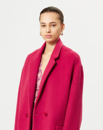 Cappotto oversize in lana Efegozi