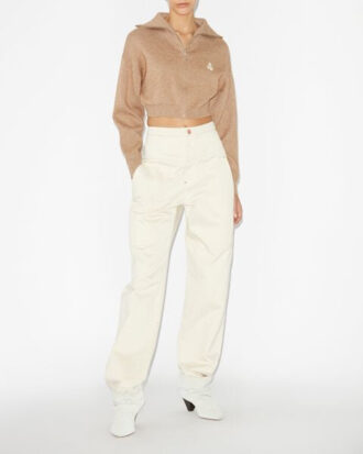 Cardigan corto in maglia Oxane