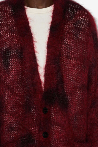 Cardigan lungo in mohair kid Mahel