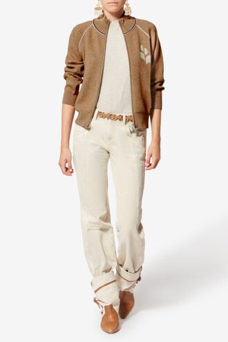 Cardigan sportivo Lanya con logo