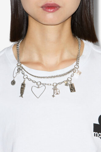 Collana con catena e pendente Abby