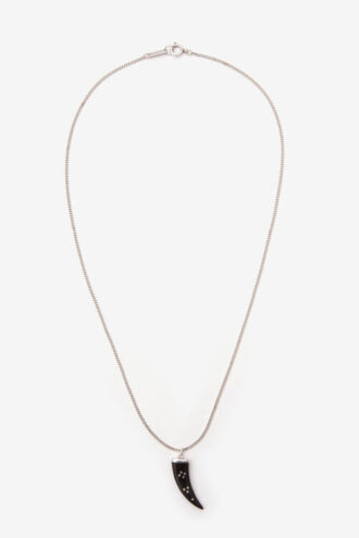 Collana con pendente a corno lungo Maji