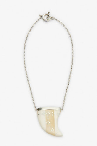 Collana con pendente in corno di bufalo Ellen