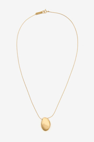 Collana con pendente Shiny Day in ottone con finitura dorata