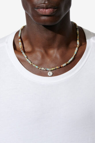 Collana con perline naturali Pierce