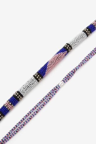 Collana Nuna con cordoncino e perline