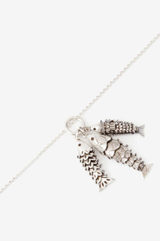 Collana River con pendenti a forma di pesce