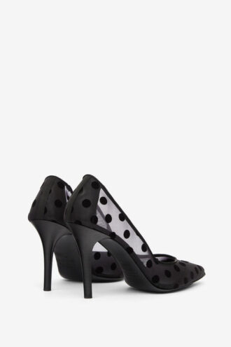 Décolleté in tulle a pois Pristy