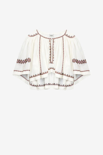 Felicity Top in garza ricamata