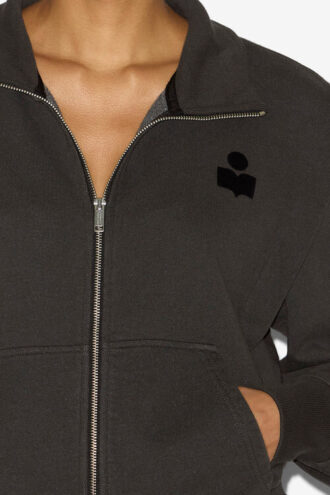 Felpa con zip Madilia