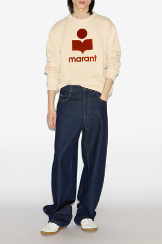 Felpa in cotone Mikoy con logo