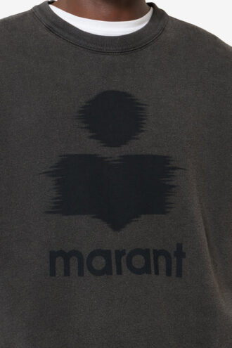 Felpa in cotone Mikoy con logo