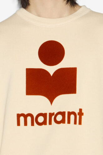 Felpa in cotone Mikoy con logo