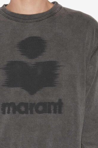 Felpa in cotone Mikoy con logo