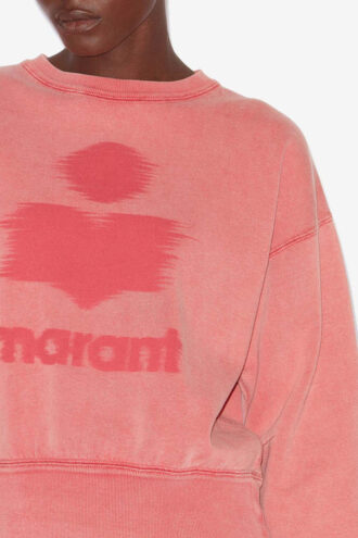 Felpa in cotone Mobyli con logo