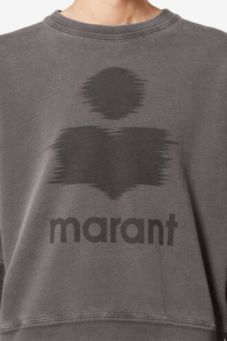 Felpa in cotone Mobyli con logo