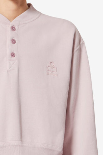 Felpa in cotone Simony con logo