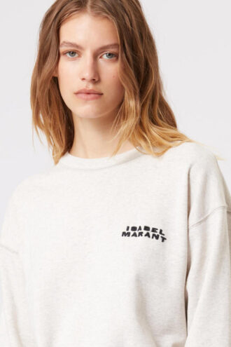 Felpa leggera in cotone Shad con logo
