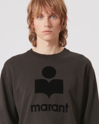 Felpa Mikoy Jersey con logo ricamato