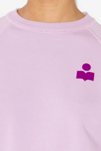 Felpa Milla Logo in cotone