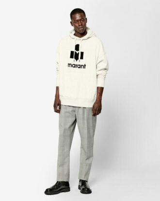 Felpa oversize con cappuccio e logo Miley