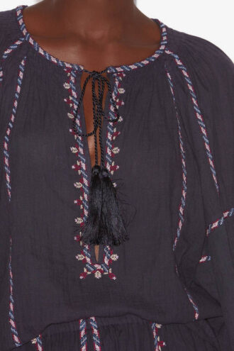 Fernanda Top in garza ricamato