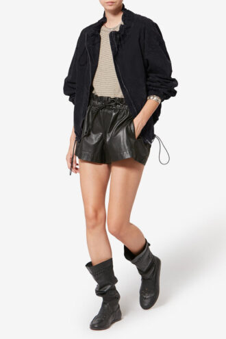 Giacca corta in chambray Plume