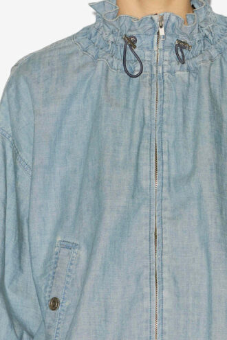 Giacca corta in chambray Plume