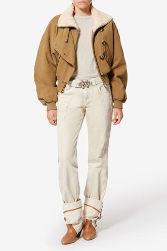 Giacca corta in twill Oana