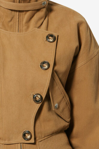Giacca corta in twill Oana