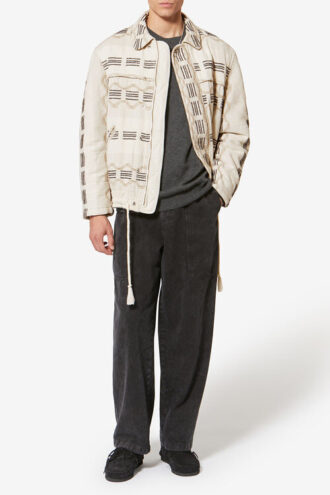 Giacca Deyis in jacquard ondulato