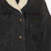 Giacca in denim e pelliccia sintetica Pimia Giacca in denim e pelliccia sintetica Pimia