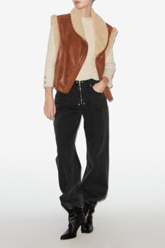 Gilet in shearling Alime