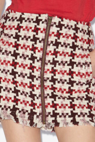Gonna corta in tweed Akima
