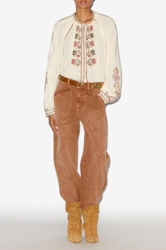 Jeans Catarina Denim con dettagli impunturati