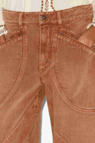 Jeans Catarina Denim con dettagli impunturati