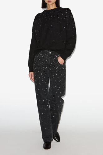 Jeans con borchie Brinsa