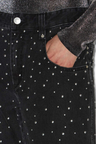Jeans con borchie Brinsa