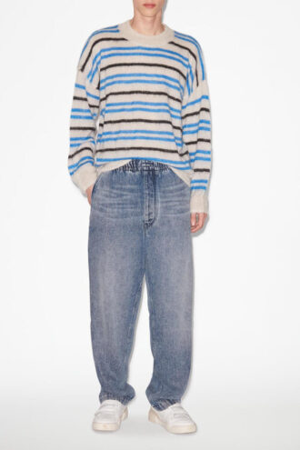 Jeans fluidi con elastico in vita Timeo