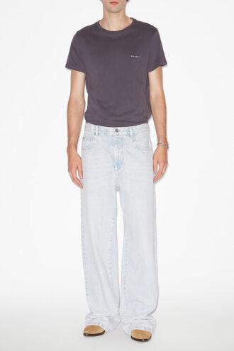 Jeans in denim a gamba larga Jameson